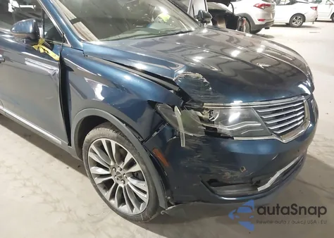 2017 Lincoln Mkx Reserve z USA, uszkodzony, nr VIN 2LMPJ6LR7HBL21715